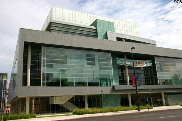 Detail of Omaha Performing Arts Center. Omaha, NE.