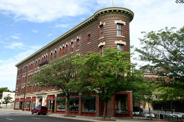 Flatiron Building (1911) (1722 Saint Mary's Ave.). Omaha, NE. Architect: George Prinz. On National Register.