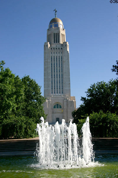 Nebraska State Capitol. Lincoln, NE.
