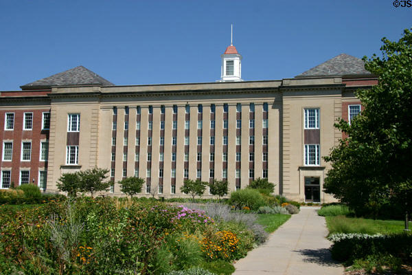 Don L Love Memorial Library at University of Nebraska. Lincoln, NE.