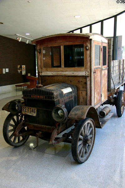 Patriot Truck (1918) made by Hebb Motors of Havelock, NE in Museum of Nebraska History. Lincoln, NE.