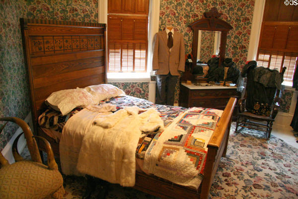 Bedroom at Mansion on the Hill. Ogallala, NE.
