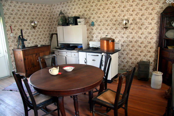 Interior of Ericson house at Lincoln County Historical Museum. North Platte, NE.