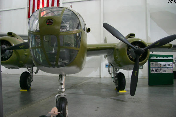 B-25N Mitchell (1940-45) by North American Aviation at Strategic Air Command Museum. Ashland, NE.
