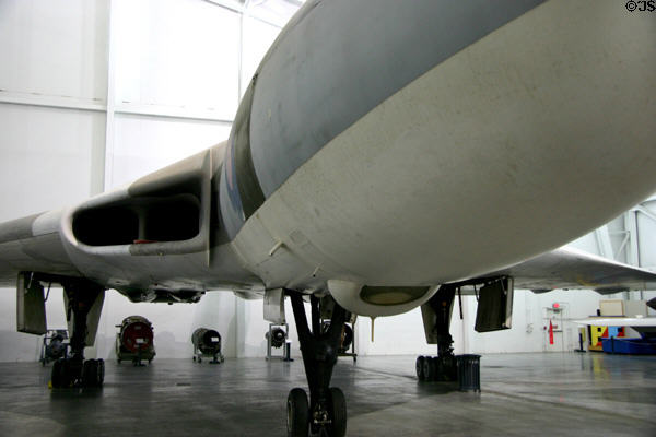 Avro Hawker Mk.II Vulcan underbody at Strategic Air Command Museum. Ashland, NE.