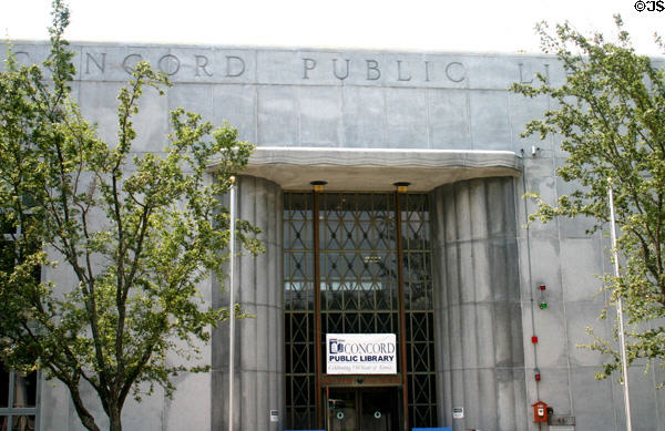 Concord Public Library. Concord, NH. Style: Art Moderne.