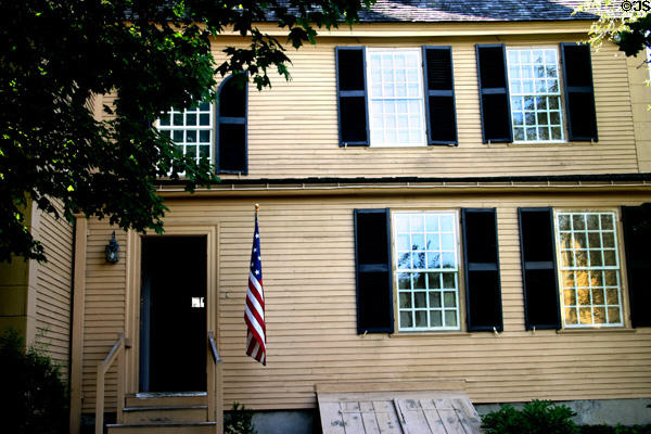 Chas house (c1762) at Strawbery Banke. Portsmouth, NH.