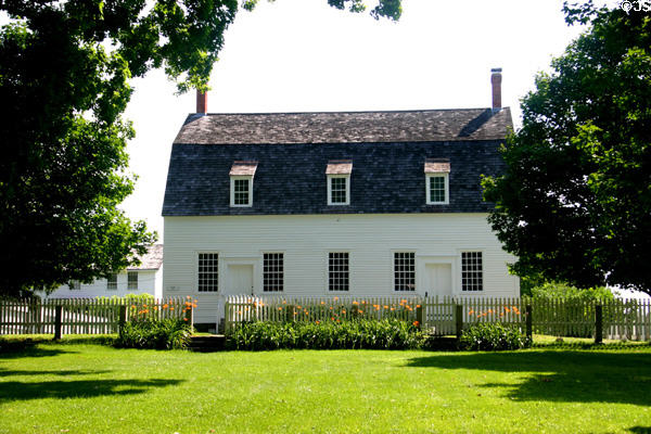 Meeting House (1792) of Canterbury Shaker Village. NH.