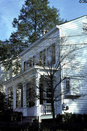 Home of Albert Einstein (112 Mercer St.) when he taught at Princeton University. Princeton, NJ. On National Register.