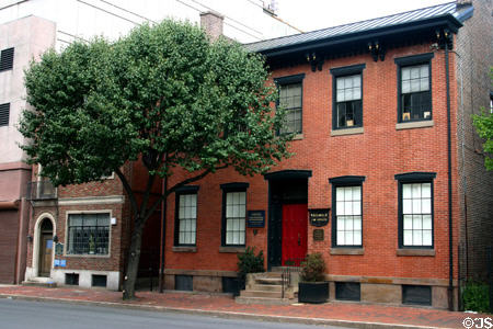 Lutine House (c1840) (224 W. State St.). Trenton, NJ.