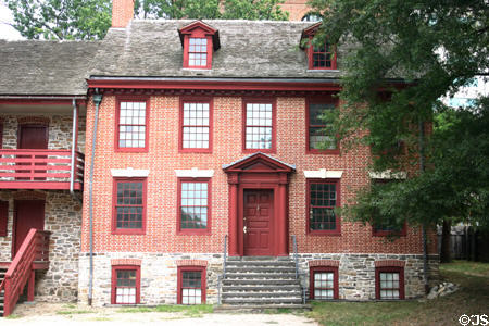 Old Barracks Museum Georgian House. Trenton, NJ.