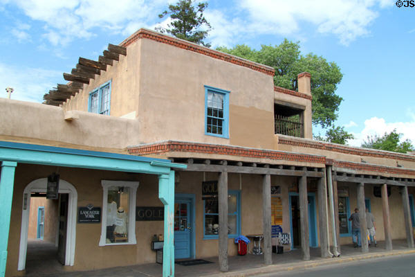 Heritage adobe structure (121 E. Palace Ave.). Santa Fe, NM.