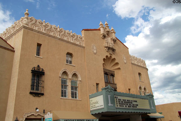 Lensic Theater now restored as performing arts center. Santa Fe, NM.