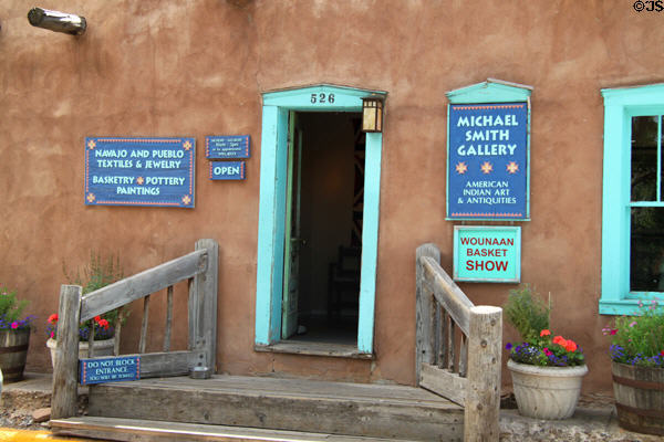 Gallery at 526 Canyon Road. Santa Fe, NM.
