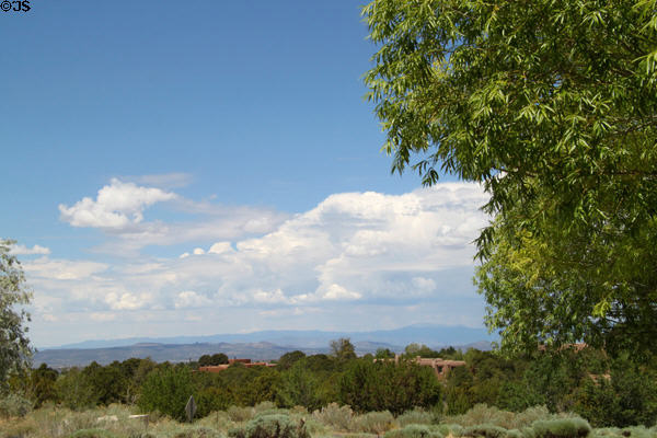 Landscape around Museum Hill. Santa Fe, NM.