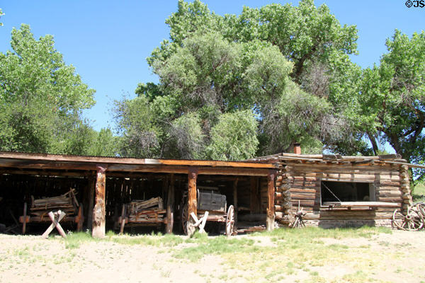 Wheelwright shop at Rancho de las Golondrinas. Santa Fe, NM.