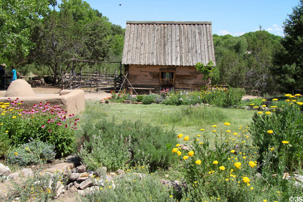 Grandmother's house at Rancho de las Golondrinas. Santa Fe, NM.