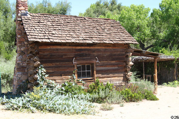 Sheepherder's cabin at Rancho de las Golondrinas. Santa Fe, NM.
