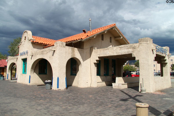 Santa Fe rail station. Santa Fe, NM.