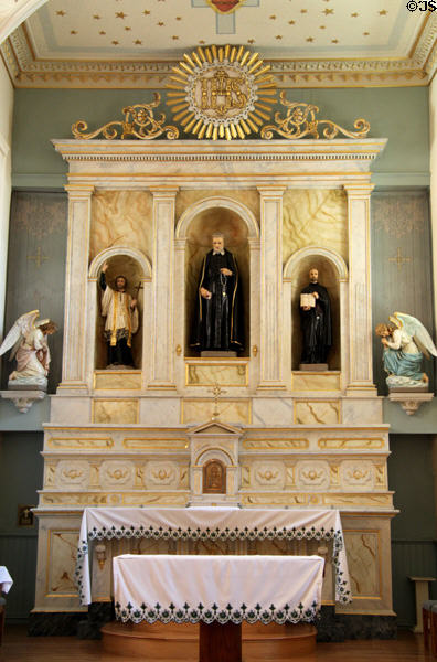 Altar of San Felipe de Neri Church. Albuquerque, NM.