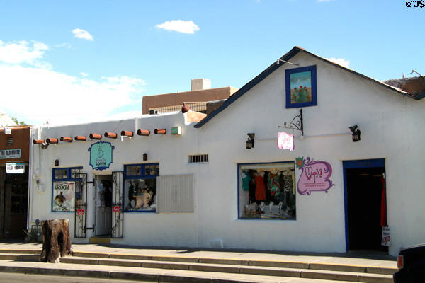 Shops on Old Town Square. Albuquerque, NM.