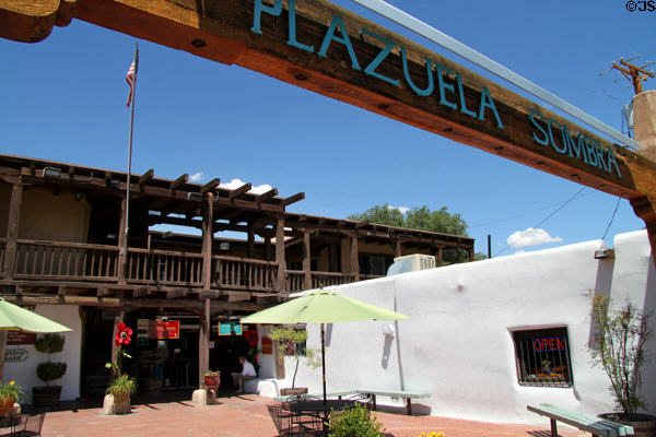 Plazuela Sombra on Old Town Square. Albuquerque, NM.