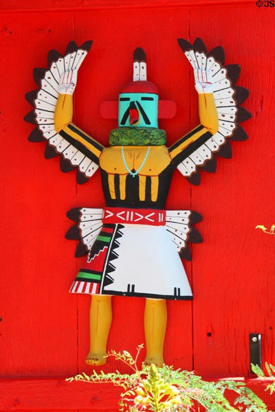 Native craft figure in Old Town. Albuquerque, NM.