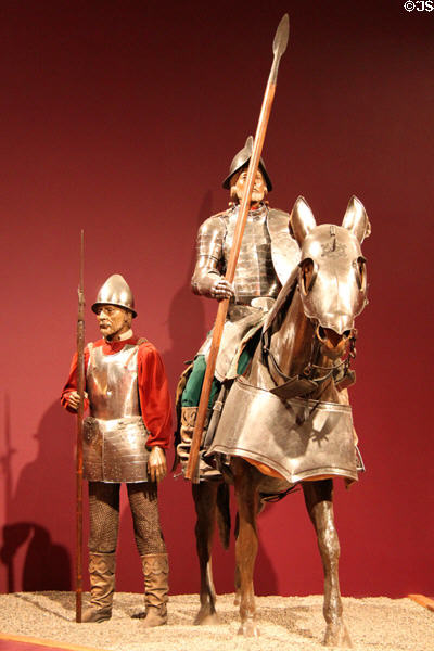 European arms & armor (1490-1600) at Albuquerque Museum. Albuquerque, NM.