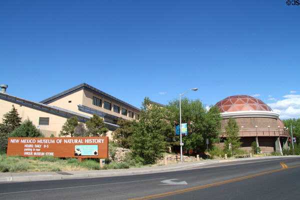 New Mexico Museum of Natural History & Science (1801 Mountain Rd. NW) near Old Town. Albuquerque, NM.