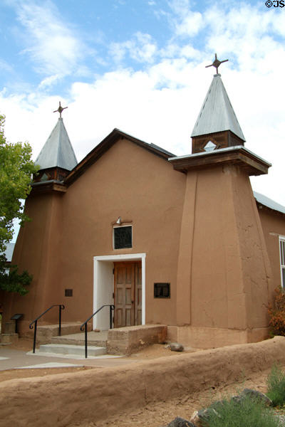 Iglesia de San Ysidro (1868) near Casa San Ysidro. Corrales, NM. On National Register.