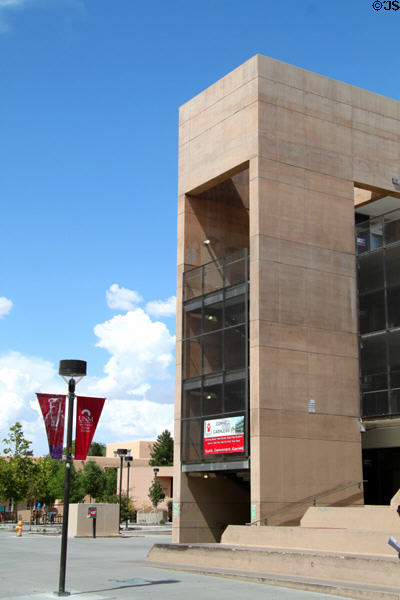 Welcome Center (2004) at University of New Mexico. Albuquerque, NM.