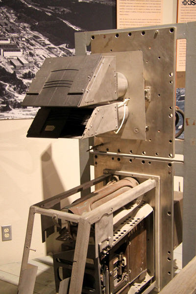 Calutron (1940s) used to separate U235 from U238 at National Museum of Nuclear Science & History. Albuquerque, NM.