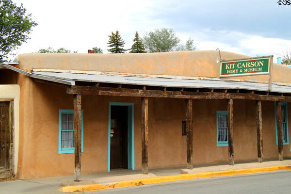 Kit Carson Home (c1825) (113 Kit Carson Road). Taos, NM.
