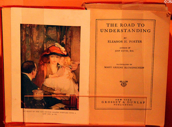 Book Illustration "Road to Understanding" (1917) by Mary Greene Blumenschein at Blumenschein Home & Museum. Taos, NM.