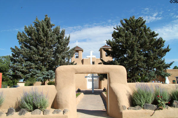 San Francisco de Asis Church (1772-1816) in Rancho de Taos. Taos, NM. On National Register.