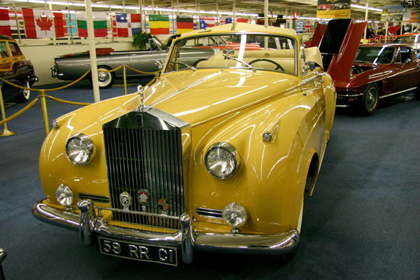 Rolls-Royce Silver Cloud Mulliner Drophead Coupe (1959) at Auto Collection at Imperial Palace. Las Vegas, NV.