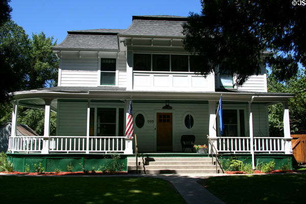 Dr. E.T. Krebbs & E.C. Peterson House (1914) (500 N. Mountain St.). Carson City, NV.
