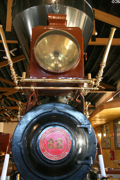 Virginia & Truckee steam locomotive #22 (1875) at Nevada State Railroad Museum. Carson City, NV.