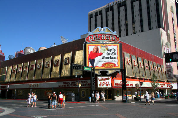 Cal-Neva Casino on North Virginia Street. Reno, NV.