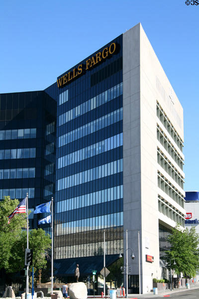Wells Fargo Building (1982) (9 floors) (200 S. Virginia St.). Reno, NV.