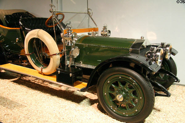 Rolls Royce Silver Ghost Tourer (1910) of England at National Automobile Museum. Reno, NV.