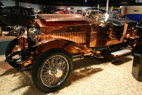 Rolls Royce Silver Ghost (1921) of England at National Automobile Museum. Reno, NV.