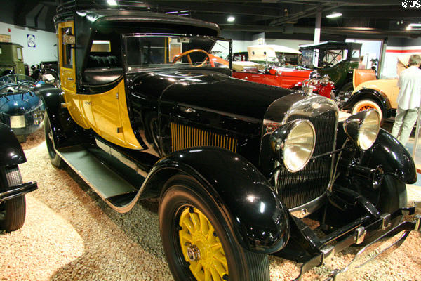 Lincoln L-134B Coaching Brougham (1927) of Detroit at National Automobile Museum. Reno, NV.