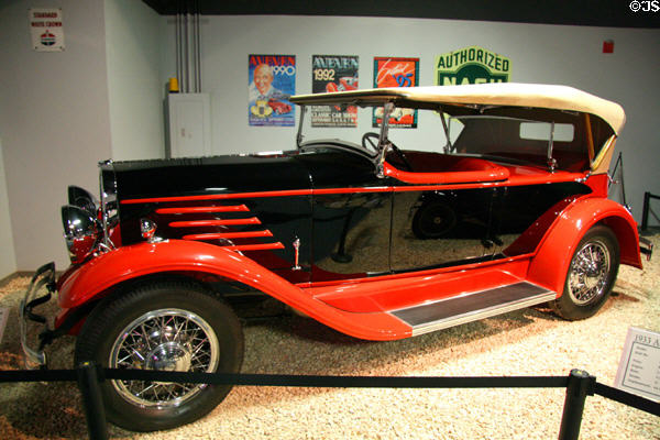 Franklin series 145 Pursuit (1930) of Syracuse, NY at National Automobile Museum. Reno, NV.