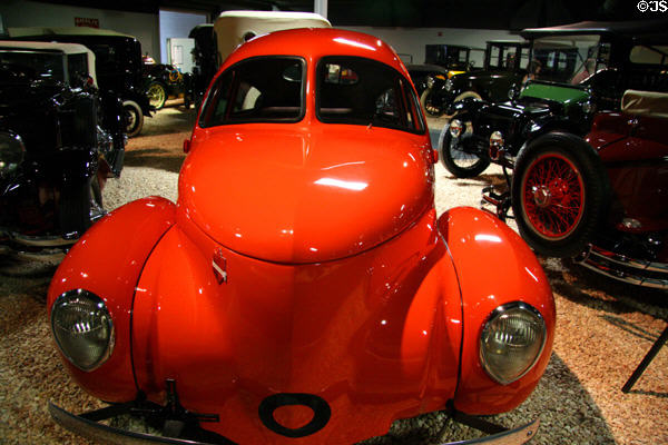 Airomobile Experimental Sedan (1937) of Rochester, NY at National Automobile Museum. Reno, NV.
