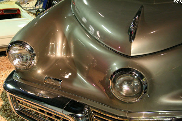 Front headlights of Tucker Sedan (1948) at National Automobile Museum. Reno, NV.