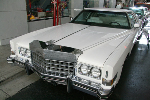 Cadillac Eldorado Coupe (1973) driven by Elvis Presley at National Automobile Museum. Reno, NV.