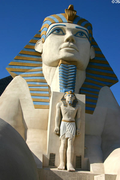 Sphinx at Luxor Las Vegas Hotel. Las Vegas, NV.