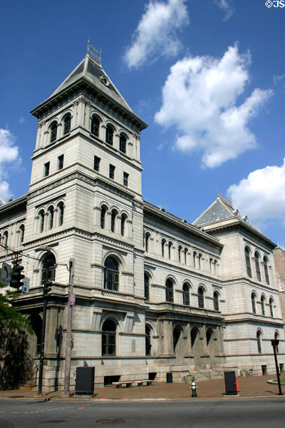 Former US Custom House & Post Office (1874-84), now SUNY Admin building. Albany, NY. Architect: Edward Ogden. On National Register.