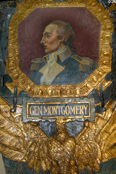 General Montgomery on war room ceiling of New York State Capitol New York State Capitol. Albany, NY.
